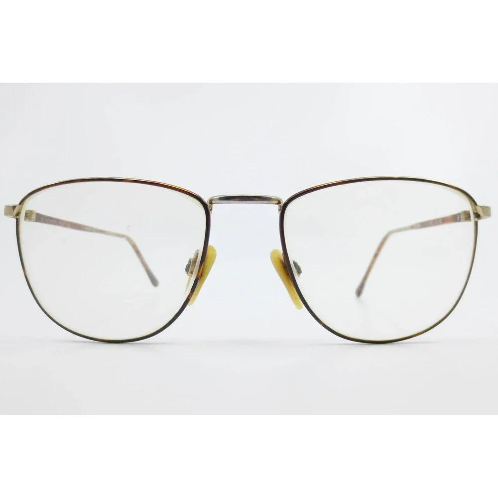 Marcolin Vintage Eyeglasses Tortoise Gold Frame Italy MOD 6080 COL 637 54-18-140